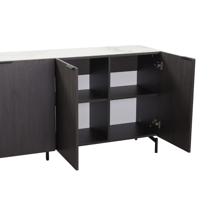 Liberta - Maison NOTTE Boufes Mavros me Epifaneia se Xroma Lefkis Petras 180x40.5x84cm 05-0827