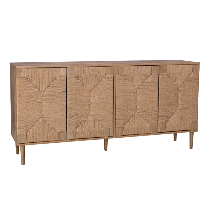 Liberta-Maison Sisal Boufes 4PORTES Fusiko 160x39x78.5cm 05-0828