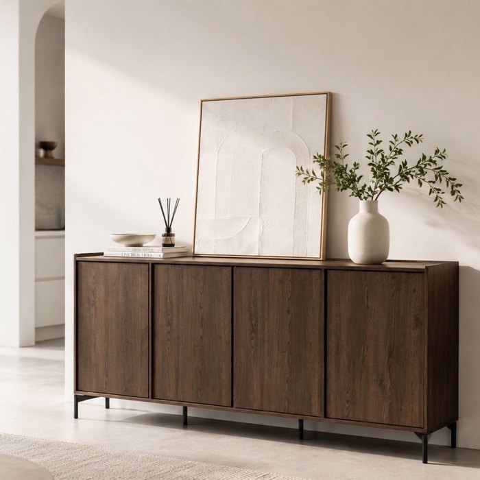 Liberta-Maison Tobac Boufes 4PORTES Karudi Skouro 200x39x95cm 05-0848