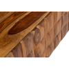 Liberta-Maison Chocolat TV Stand 2PORTES Karudi 162x42x54cm 08-0009