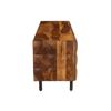 Liberta-Maison Chocolat TV Stand 2PORTES Karudi 162x42x54cm 08-0009