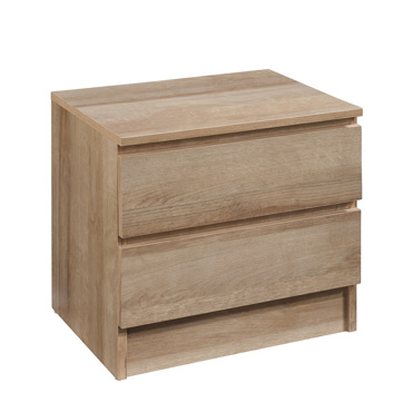 Liberta - Maison POLO Κομοδίνο Oak με 2 Συρτάρια 45x35.5x45cm 09-1789