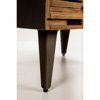 Liberta - Maison COAST Komodino Mavro/Fusiko 55x43x55.5cm 09-2058