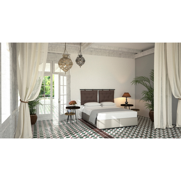 Liberta - Maison HANG Set ton 2 Maxilari Kefalariou Ggri-Kafe 20-914 70x10x50cm 09-2111