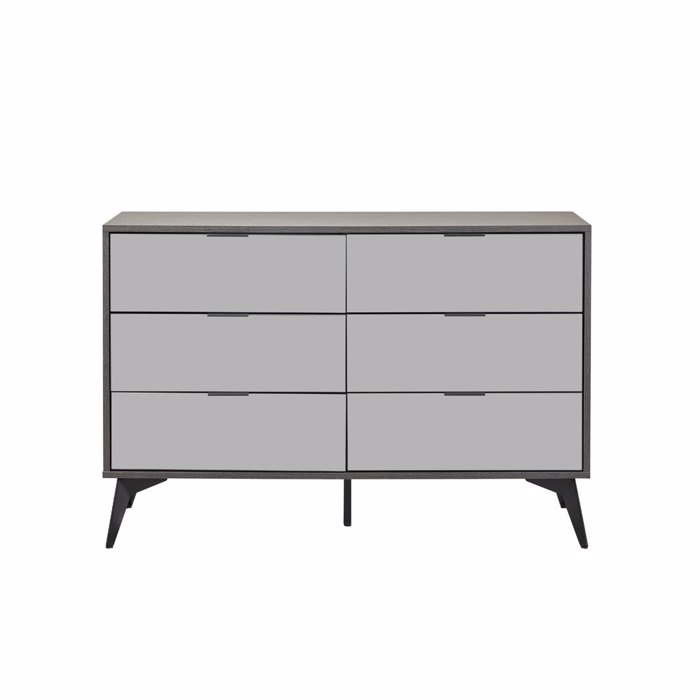 Liberta - Maison SPECCHIO Surtariera me 6 Surtaria Mavro Oak/Kathreptis 120x39x80cm 09-2128