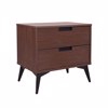 Liberta - Maison NUEZ Komodino Karudi me 2 Surtaria 58x39x55cm 09-2133