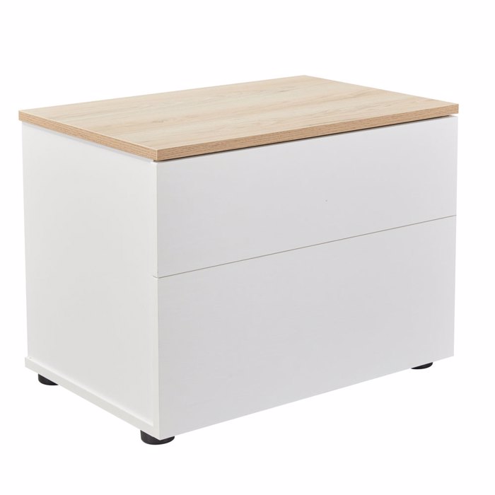 Liberta - Maison LUCIDO Set Krebatokamaras 3+1 Lefko Oak/Fusiko 09-2151