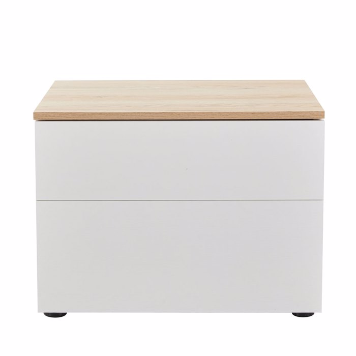 Liberta - Maison LUCIDO Set Krebatokamaras 3+1 Lefko Oak/Fusiko 09-2151