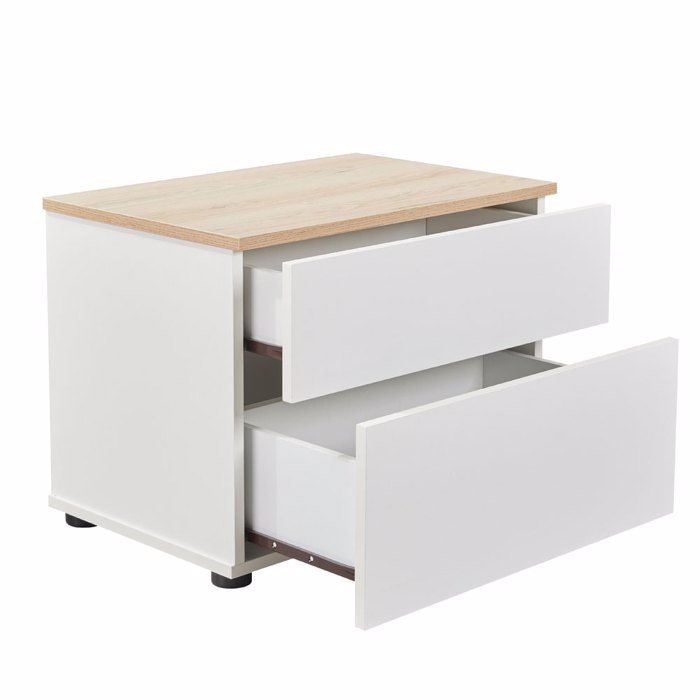 Liberta - Maison LUCIDO Set Krebatokamaras 3+1 Lefko Oak/Fusiko 09-2151
