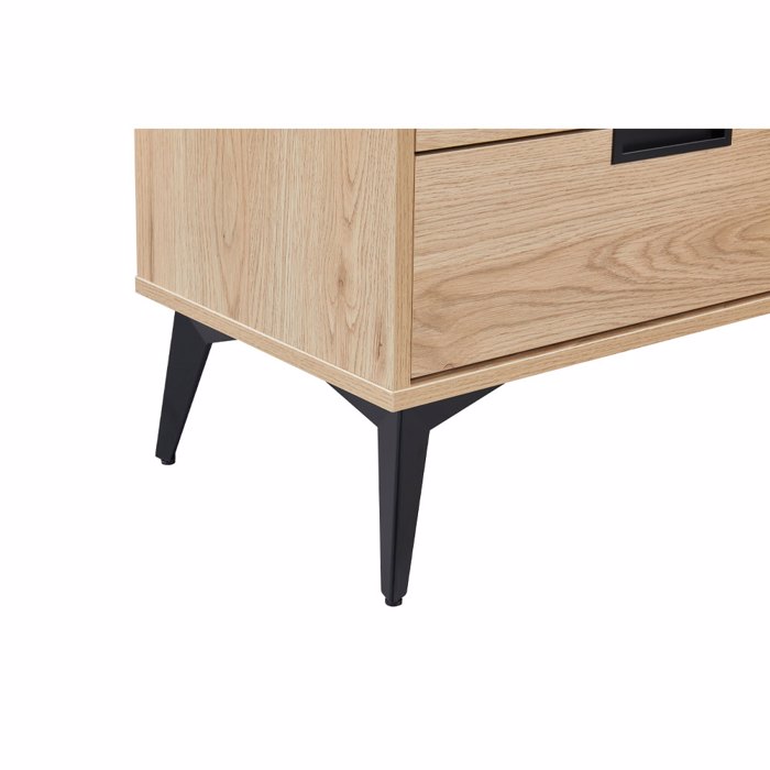 Liberta - Maison NEON Komodino Fusiko me 2 Surtaria 58x39x55cm 09-2155