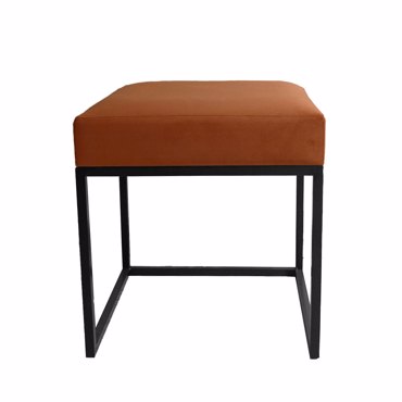 Liberta - Maison CUBIK Σκαμπό Terracotta 40x40x44cm 16-0675