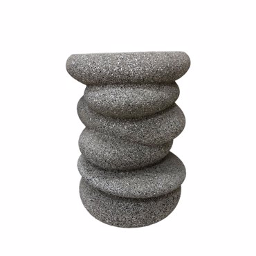 Liberta-Maison Balance Side Table Stone Grey 34x37x49.5cm 16-0918