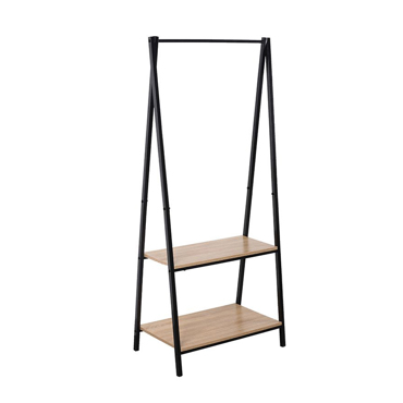 Liberta-Maison Crochet Ντουλάπα Sonoma Μαύρο 64x40x150cm 18-0011