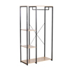 Liberta-Maison Mode Ntoulapa Sonoma Mavro 90x40x167cm 18-0013
