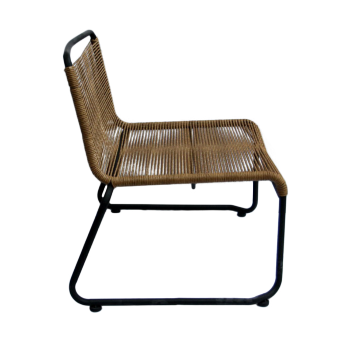 Liberta-Maison Cord Poluthrona Fusiko Mavro 73x64x71cm 22-0026
