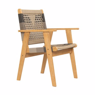 Liberta - Maison VEGA Πολυθρόνα Multicolor Φυσική 58x56x87cm 22-0218
