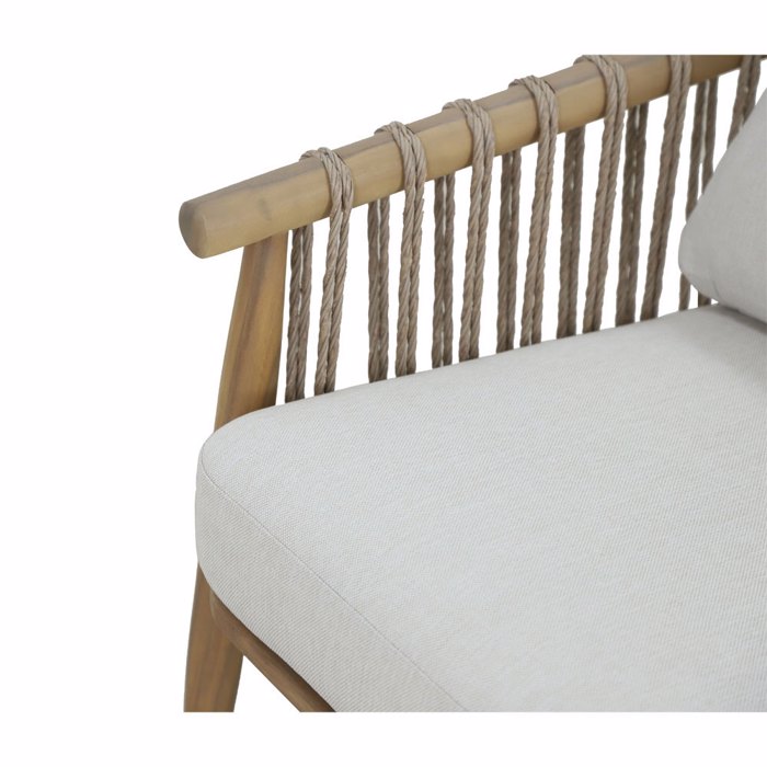 Liberta - Maison CORDA Set Saloni Exoterikou Xorou Fusiko/Lefko 22-0274