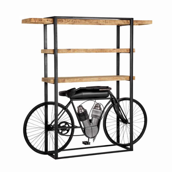 Liberta-Maison Motor Bibliothiki Psili Fusiko 183x41x183cm 24-0694
