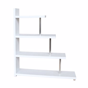 Liberta - Maison SWIVEL ΒΙΒΛΙΟΘΗΚΗ Λευκό Oak 120x29x135.8cm 24-0720