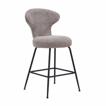 Liberta - Maison FUNGO Σκαμπό Bar Beige 51x55x97cm 26-0075