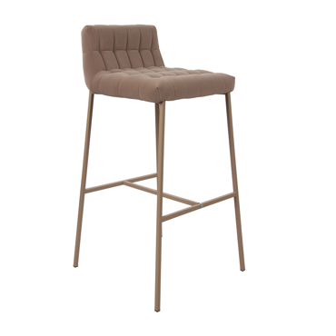 Liberta-Maison Merlo Σκαμπό Bar Beige 49x50x88cm 26-0104