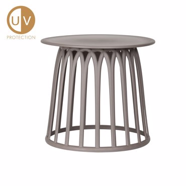 Liberta - Maison BASKET Coffee Table Cappuccino Φ49.5x44cm 27-0122