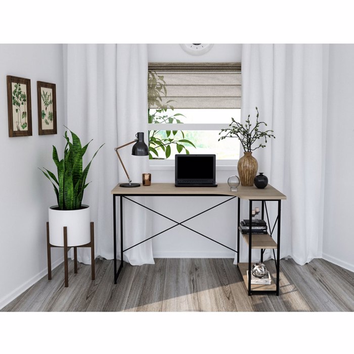 Liberta - Maison EDGE Gafeio Sonoma/Mavro 120x73x75cm 28-0122