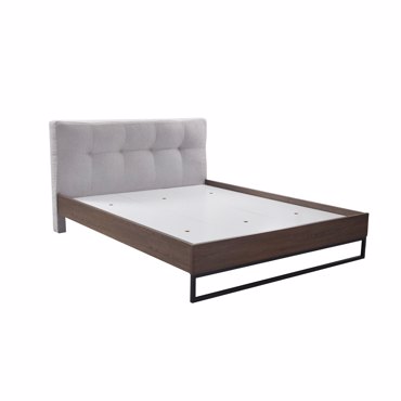 Liberta - Maison INSPIRE Κρεβάτι Καρυδί (Για Στρώμα 160x200cm) 40-0054