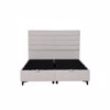 Liberta - Maison UTOPIA Krebati me Apothikeftiko Xoro kai Stroma White Smooth 06-900 207x160x115cm 40-0055