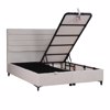 Liberta - Maison UTOPIA Krebati me Apothikeftiko Xoro kai Stroma White Smooth 06-900 207x160x115cm 40-0055