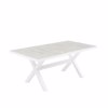 Liberta - Maison STABLE Trapezi Terrazzo Lefko 180x90.5x75cm 52-0013