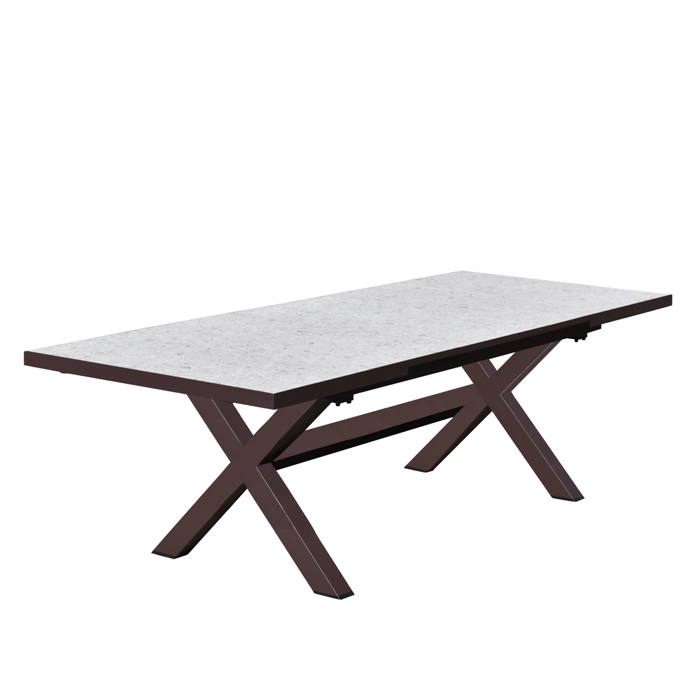 Liberta - Maison SORPRESA Trapezi Epekteinomeno Terrazzo/Kafe Skouro 202x101x77cm 52-0030