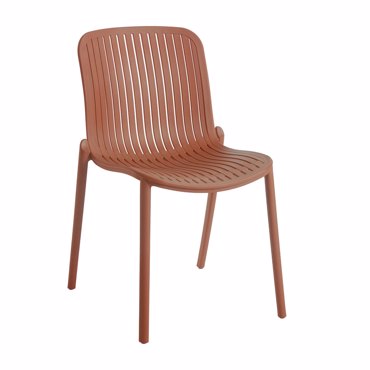 Liberta - Maison BRIO Καρέκλα Terracotta 58x56.5x82cm 53-0006