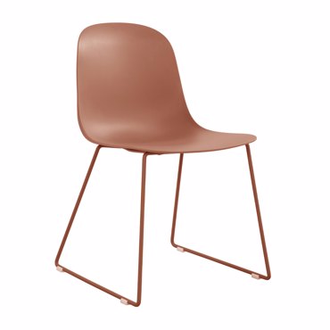 Liberta - Maison DELTA Καρέκλα Terracotta 49x57.5x80.5cm 53-0018