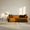 Liberta - Maison CELESTE Trithesios Kanapes Camel 228x98x73cm 70-0451