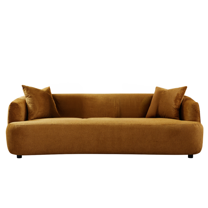 Liberta - Maison CELESTE Trithesios Kanapes Camel 228x98x73cm 70-0451