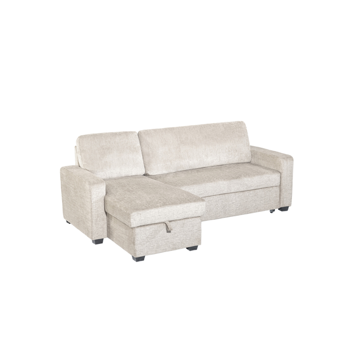 Liberta - Maison TRESOR Kanapes Krebati me Anastrepsimi Gnia Off White 223x145x91cm 70-0452