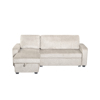Liberta - Maison TRESOR Kanapes Krebati me Anastrepsimi Gnia Off White 223x145x91cm 70-0452