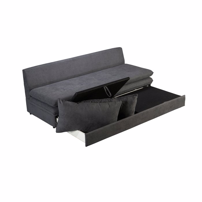 Liberta - Maison GIRASOLE Trithesios Kanapes Krebati Anthraki 200x87x90cm 71-0226