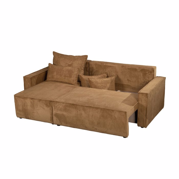 Liberta - Maison SAY Kanapes Krebati me Anastrepsimi Gnia Camel 238x148x92cm 71-0232