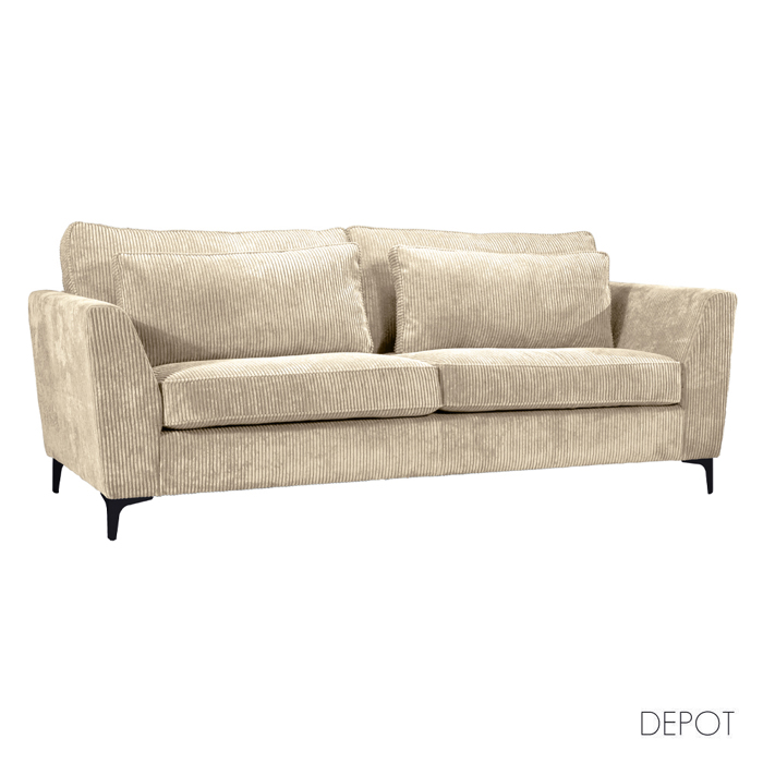 Liberta - Maison FOREVER Trithesios Kanapes Beige Lincoln 03 223x96x93cm 71-0401