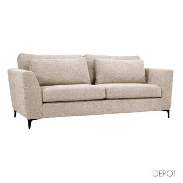 Liberta - Maison FOREVER Τριθέσιος Καναπές Beige ANTHOLOGY 02 223x96x93cm 71-0403