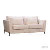 Liberta-Maison Cocoon Kanapes Krebati 3ThESIOS Beige Lincoln D 03 208x94x92cm 71-0432