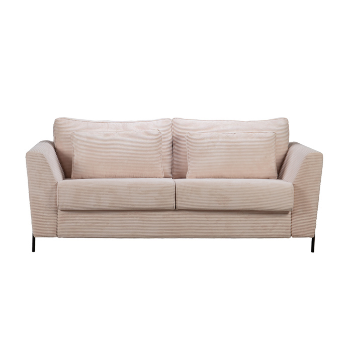 Liberta-Maison Cocoon Kanapes Krebati 3ThESIOS Beige Lincoln D 03 208x94x92cm 71-0432