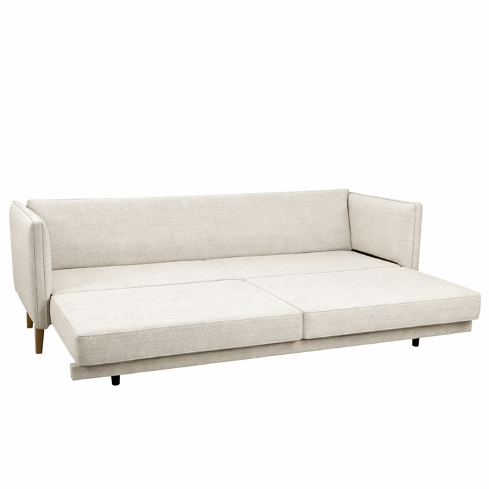 Liberta - Maison COMMODO Trithesios Kanapes Krebati Off White NEVE 02/Kafe NEVE 16 230x81x88cm 71-0434