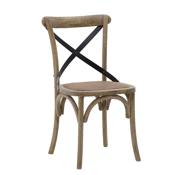 Inart Karekla Bistro Xulini Antike Kafe 45X42X88 3-50-597-0022