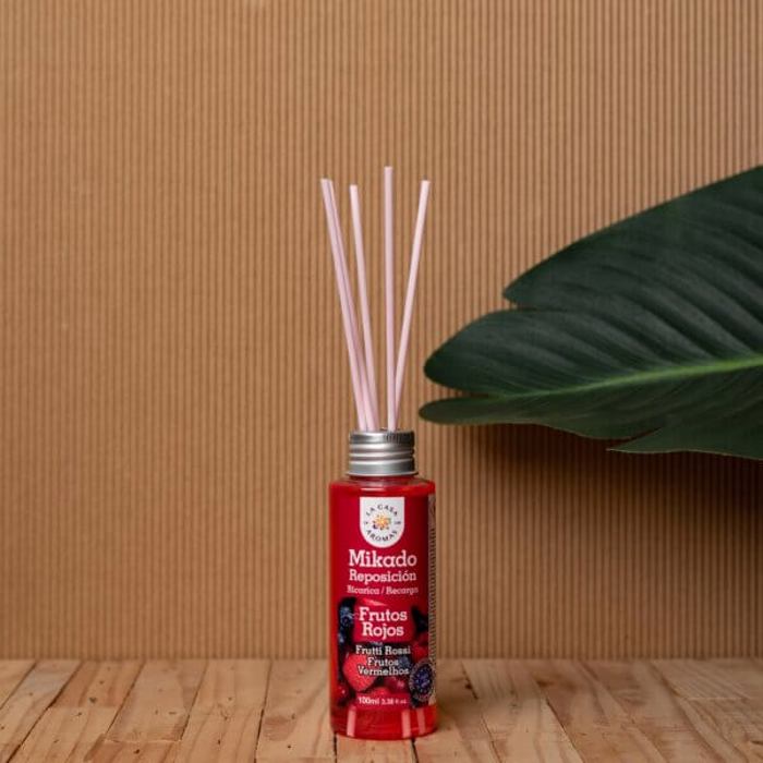 AROMATIKO XOROu ME STICKS AROMA KOKKINA FROuTA 100ML 039912