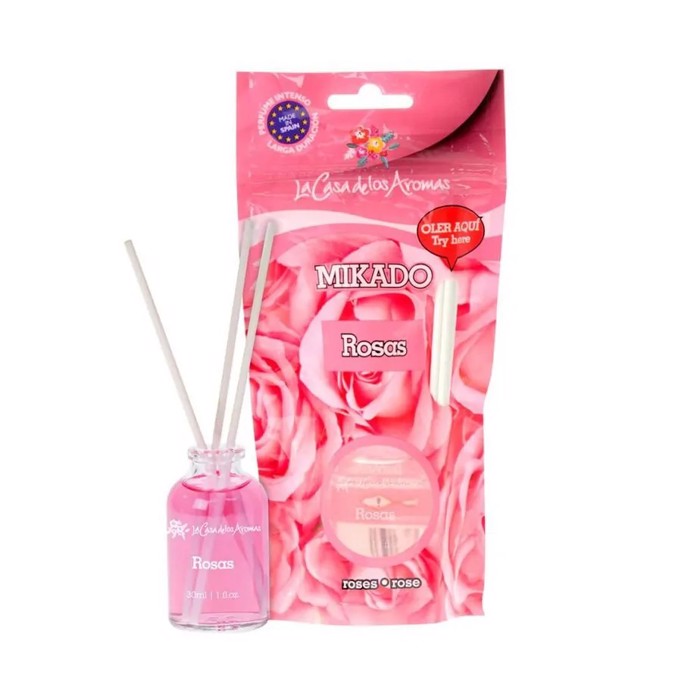 AROMATIKO XOROu ME STICKS AROMA TRIANTAFuLLO 30ML 045234