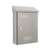 Import Hellas Gammatokibotio Metalliko Nikel Mat 23x10x36cm TX-081 NICKEL
