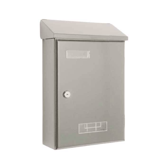 Import Hellas Gammatokibotio Metalliko Nikel Mat 23x10x36cm TX-081 NICKEL